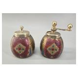 Italian Florentine Salt Shaker & Pepper Mill Set