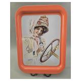 1970s Coca-Cola 'Lady Driver' Serving Tray