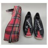 Simpsons-Sears Bowling Shoes & Tartan Bag