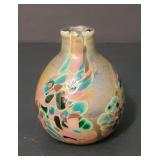 David Paterson signed glass vase