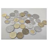 Diverse International Coin Collection, 40+ Pieces