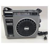GE 'Power Sound' Portable AM/FM Radio & 8-Track