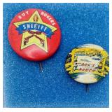 VTG Roy Rogers Post's Cereal Pins