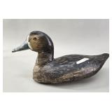 Antique Hand-Carved Blue-Winged Teal Hen Decoy