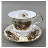 Paragon Chippendale Bone China Cup & Saucer