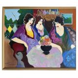 Itzchak Tarkay Embellished Serigraphy 1/150