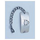 Royal Canadian Airforce  Silver ID Bracelet