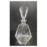 Art Deco Style Geometric Crystal Spirit Decanter