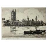 Cecil Forbes, House of Parliament, Etching