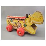 1962 Fisher-Price 'Happy Hippo' Pull Toy
