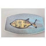 Mid-Century Modern Studio Pottery Fish Tray
