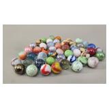 Vintage and Contemporary Glass Marble Collection
