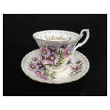 Royal Albert 'September' Teacup & Saucer