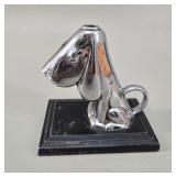 Rare Art Deco Ronson Hound Dog Striker Lighter