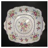Royal Albert Petit Point Square Cake Plate