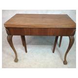 Antique Mahogany Ball & Claw DIning Table