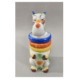 MCM Japanese Stacking Ring Ceramic Dog
