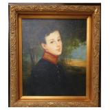 After Winterhalter Young Boy in Military Uniform
