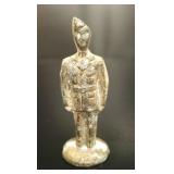 Lg 3' British WWII Officer Lead Toy Soldier