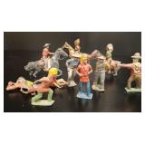 Vintage Barclay & Manoil Slush Mold Lead Figures