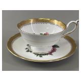 E. Brain Foley Bone China Teacup & Saucer