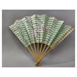 Japanese Rimpa-Style Cherry Blossom Sensu Fan