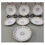 Seven Elite Works Limoges Porcelain Berry Bowls