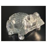 Steuben Glass Crystal Frog Figurine