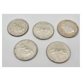 1967 Canadian Centennial 25-Cent Silver Coin Lot