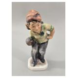 Friedel Bavaria Hand-Painted Bowling Girl