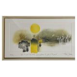 Jean Mï¿½an, Qu'il y ait des astres... Etching,