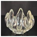 Art Vannes le Chï¿½tel Crystal Petal Bowl