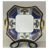 Noritake Art Deco Hand-Painted Porcelain Dish