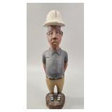 Hand-Carved West African Baule 'Colon' Figure