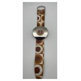 Figaro Milano Retro inspired op art Watch 20th