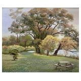 Jean Marcel Bourbonnais, Montreal Park, Oil