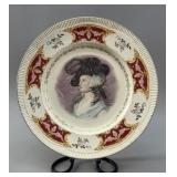 Clarice Cliff Newport Pottery Portrait Plate