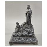 French Regule Apparition de Lourdes Music Box