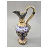 San Gimignano Italian Majolica Hand-Painted Ewer