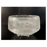 Tapio Wirkkala Iittala Ultima Thule Glass Bowl