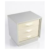 Treco MCM Space Age Molded Plastic Nightstand