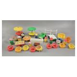 Vintage Fisher-Price Play Family Set