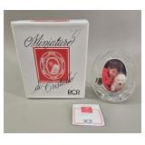 RCR Miniature Crystal Photo Frame