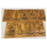 Handmade Resin Tarot Major Arcana Set