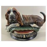 Hubley Basset Hound Cast Iron Doorstop