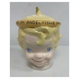 Enesco Angel Face Cookie Jar