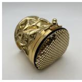 Vintage Art Deco Mesh Vanity Purse, extends