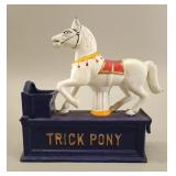 'Trick Pony' Cast Iron Mechanical Coin Bank