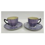 Rudolf Wachter Lusterware Cups & Saucers