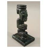 Mezcala Style Guerrero Carved Green Stone Figure